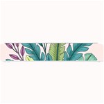 Illustrations Plants Nature Leaves Small Bar Mat