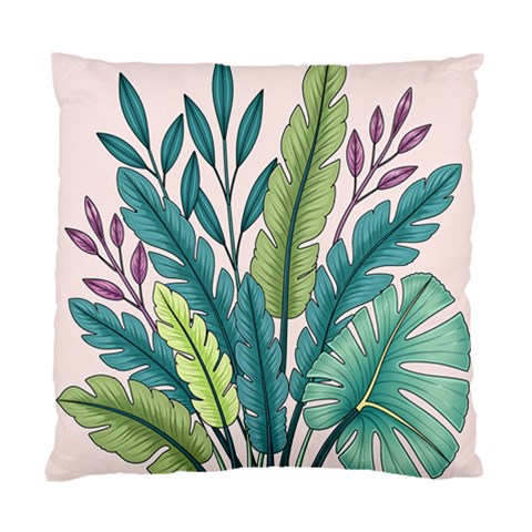 Illustrations Plants Nature Leaves Standard Cushion Case (One Side) from ArtsNow.com Front