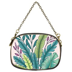 Illustrations Plants Nature Leaves Chain Purse (Two Sides) from ArtsNow.com Front