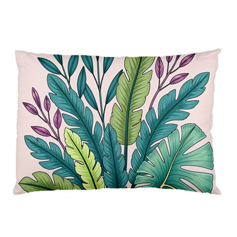 Illustrations Plants Nature Leaves Pillow Case from ArtsNow.com 26.62 x18.9  Pillow Case