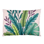 Illustrations Plants Nature Leaves Pillow Case