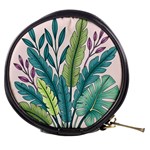 Illustrations Plants Nature Leaves Mini Makeup Bag