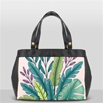 Illustrations Plants Nature Leaves Oversize Office Handbag