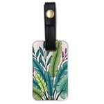 Illustrations Plants Nature Leaves Luggage Tag (one side)