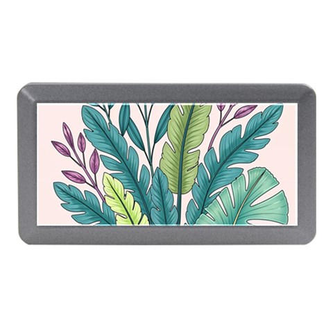 Illustrations Plants Nature Leaves Memory Card Reader (Mini) from ArtsNow.com Front