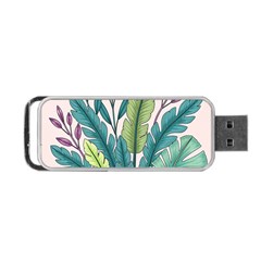 Illustrations Plants Nature Leaves Portable USB Flash (Two Sides) from ArtsNow.com Front