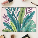 Illustrations Plants Nature Leaves Cosmetic Bag (XXL)