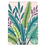 Illustrations Plants Nature Leaves Removable Flap Cover (L)