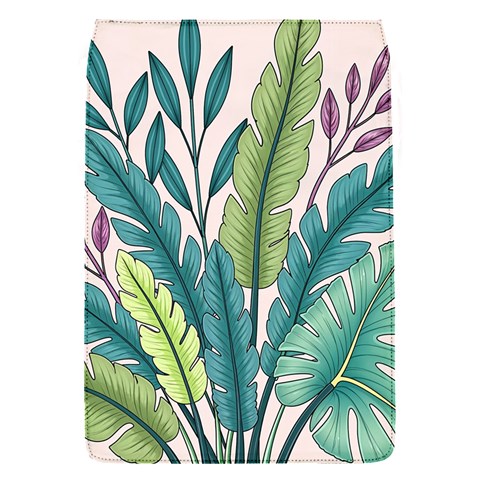 Illustrations Plants Nature Leaves Removable Flap Cover (S) from ArtsNow.com Front