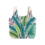 Illustrations Plants Nature Leaves Full Print Recycle Bag (S)