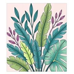 Illustrations Plants Nature Leaves Duvet Cover Double Side (King Size) from ArtsNow.com Front