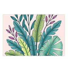 Illustrations Plants Nature Leaves Waist Pouch (Small) from ArtsNow.com Loop