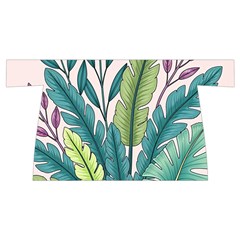 Illustrations Plants Nature Leaves Wristlet Pouch Bag (Small) from ArtsNow.com Front