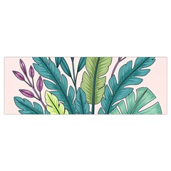 Illustrations Plants Nature Leaves Wristlet Pouch Bag (Small) from ArtsNow.com Bottom