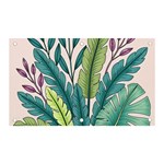 Illustrations Plants Nature Leaves Banner and Sign 5  x 3 