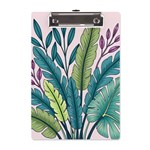 Illustrations Plants Nature Leaves A5 Acrylic Clipboard