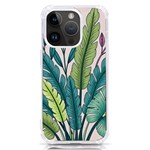 Illustrations Plants Nature Leaves iPhone 14 Pro TPU UV Print Case