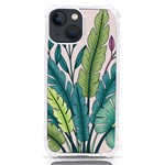 Illustrations Plants Nature Leaves iPhone 13 mini TPU UV Print Case