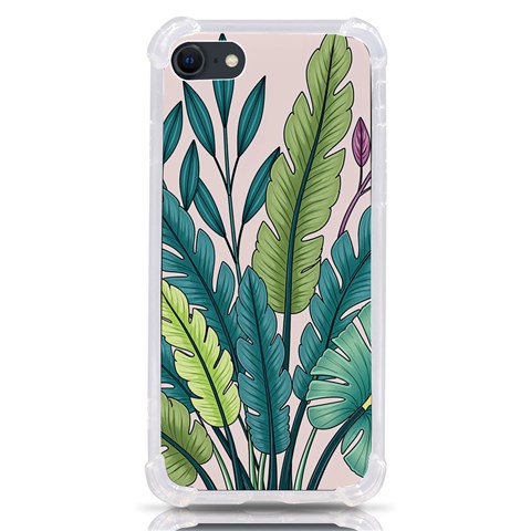 Illustrations Plants Nature Leaves iPhone SE from ArtsNow.com Front