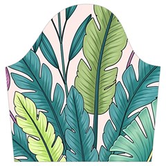 Illustrations Plants Nature Leaves Trumpet Sleeve Cropped Top from ArtsNow.com Sleeve Right