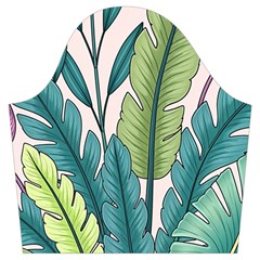 Illustrations Plants Nature Leaves Trumpet Sleeve Cropped Top from ArtsNow.com Sleeve Left