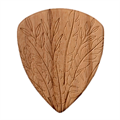 Illustrations Plants Nature Leaves Guitar Shape Wood Guitar Pick Holder Case And Picks Set from ArtsNow.com Pick