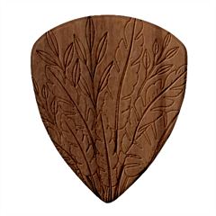 Illustrations Plants Nature Leaves Square Wood Guitar Pick Holder Case And Picks Set from ArtsNow.com Pick