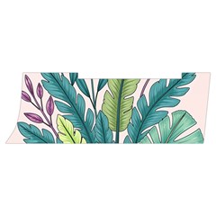 Illustrations Plants Nature Leaves Men s Side Zip Front Pouch Ski And Snowboard Bib Pants	 from ArtsNow.com Waistband Left