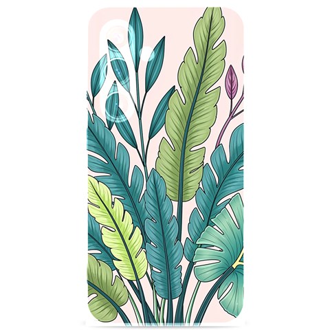 Illustrations Plants Nature Leaves Samsung Galaxy S24 6.2 Inch Black TPU UV Case from ArtsNow.com Front