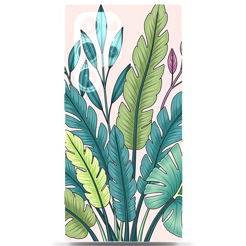 Illustrations Plants Nature Leaves Samsung Galaxy S24 Ultra 6.9 Inch Black TPU UV Case from ArtsNow.com Front