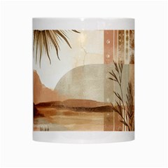 Abstract Sun Boho Bohemian Design White Mug from ArtsNow.com Center