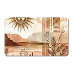 Abstract Sun Boho Bohemian Design Magnet (Rectangular)