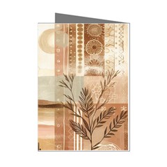 Abstract Sun Boho Bohemian Design Mini Greeting Cards (Pkg of 8) from ArtsNow.com Left