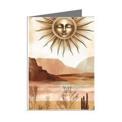 Abstract Sun Boho Bohemian Design Mini Greeting Cards (Pkg of 8) from ArtsNow.com Right