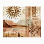 Abstract Sun Boho Bohemian Design Small Glasses Cloth