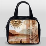 Abstract Sun Boho Bohemian Design Classic Handbag (One Side)