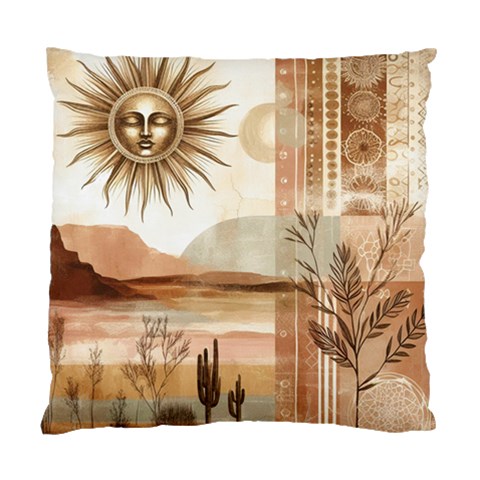 Abstract Sun Boho Bohemian Design Standard Cushion Case (One Side) from ArtsNow.com Front