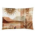 Abstract Sun Boho Bohemian Design Pillow Case