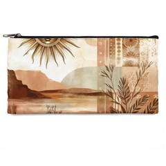 Abstract Sun Boho Bohemian Design Pencil Cases from ArtsNow.com Front