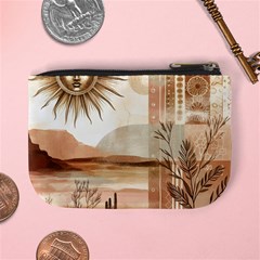 Abstract Sun Boho Bohemian Design Mini Coin Purse from ArtsNow.com Back