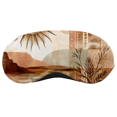 Abstract Sun Boho Bohemian Design Sleep Mask from ArtsNow.com Front