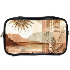 Abstract Sun Boho Bohemian Design Toiletries Bag (Two Sides) from ArtsNow.com Back