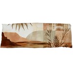 Abstract Sun Boho Bohemian Design One Side Body Pillow Cases