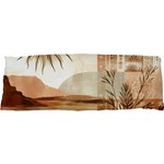 Abstract Sun Boho Bohemian Design 17 x47  Body Pillow Case Dakimakura (Two Sides)