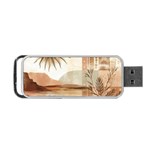 Abstract Sun Boho Bohemian Design Portable USB Flash (Two Sides)