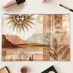 Abstract Sun Boho Bohemian Design Cosmetic Bag (XXL)