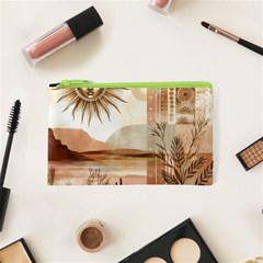 Abstract Sun Boho Bohemian Design Cosmetic Bag (XS) from ArtsNow.com Front