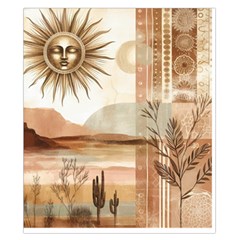 Abstract Sun Boho Bohemian Design Duvet Cover Double Side (California King Size) from ArtsNow.com Front