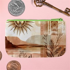 Abstract Sun Boho Bohemian Design Large Coin Purse from ArtsNow.com Back