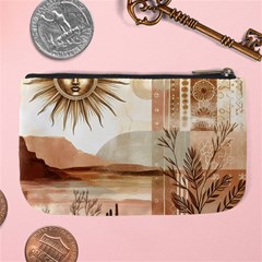 Abstract Sun Boho Bohemian Design Large Coin Purse from ArtsNow.com Back